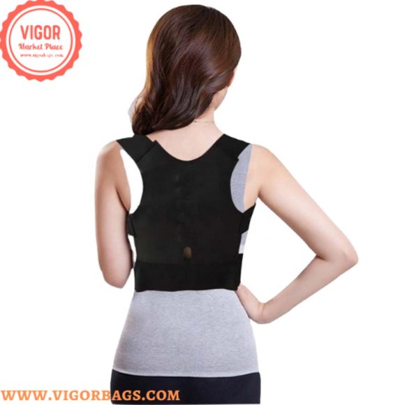 Women and Men Fully Adjustable Back Posture Corrector & Breathable Safety Back B - Picture 3 of 12